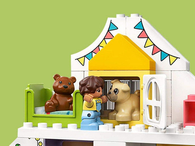 DUPLO Town Modular Playhouse 10929 Dollhouse with Furniture and a